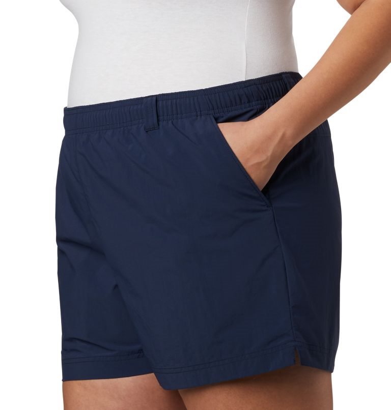 Pantaloni Scurti Columbia PFG Backcast Apa Dama Bleumarin | Plus Size QKQAZ9M87